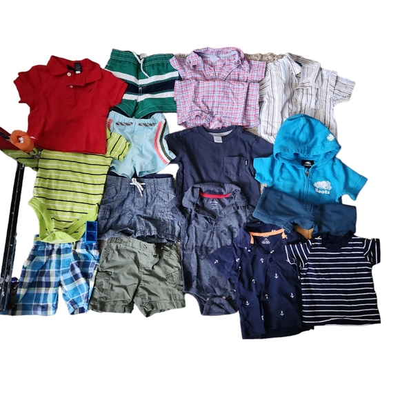 💞💕2/$50 Assorted boys clothes 6-12 months - Picture 1 of 8